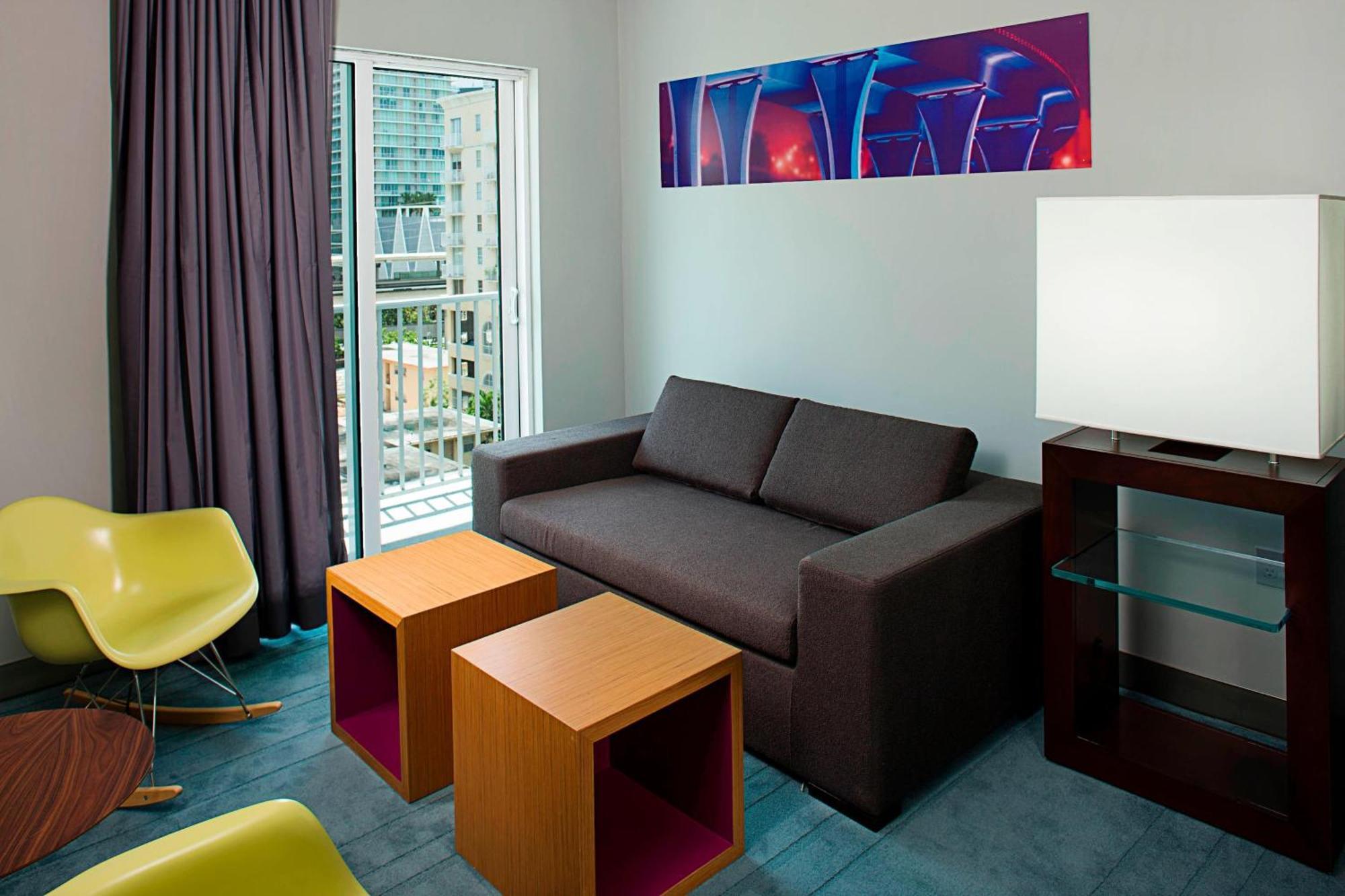 Hotel Aloft Miami Brickell Exterior foto